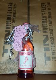 Barefoot Wine Babyshower Favors Sip Sip Hooray Today Is Lola S Day Thank You For Coming Purchased The Wine In Cases From Tin Wine Flask Wine Favors Flask