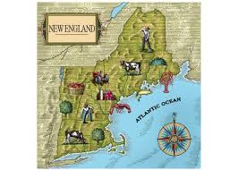 This activity can be copied directly into your google classroom, where you can use it for practice, as an assessment, or, to collect data. Steven Noble Illustrations New England Map