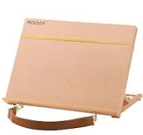 MEEDEN: Portable & Adjustable Wood Sketching Board - Tabletop Easel,  Foldable w/ Shoulder Strap, Non-Slip Rubber Feet, Versatile Use,  Drawing-Painting