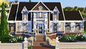 It made its first appearance (at least, the interior did) at the same time as morticia and lurch, in one of charles addams' cartoons. Family Mansion No Cc Sims4