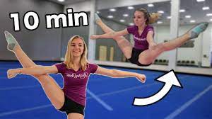 My Toe Touch Workout For Cheer And Dance - Improve Your Jumps Fast!! -  Youtube