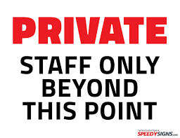 Employees only sign printable free. Pin On Staff Onlysigned