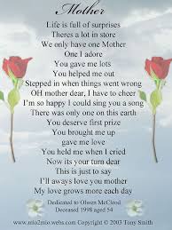 Mar Mothers Day Poems Mothers Day Verses Happy Mother Day Quotes