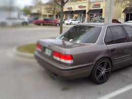 Just Installed My New 50 50 Taillight Lens On My Cb7 92 Accord Ex Honda Accord Honda Tail Light