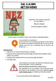 Sac A Album Nez En Moins Chez Pierrick Ecole Petite Section Album Sacs A Livres Litterature
