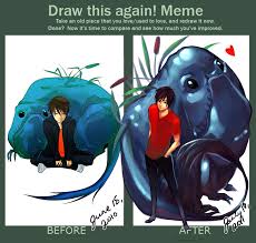 Draw This Again Meme By Thelittlefirefly On Deviantart Cute Drawings Cartoon Art Interesting Art