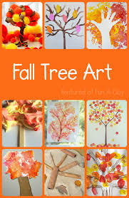 This collection of alphabet crafts for kids is perfect to help teach any children the letters of the alphabet. So Many Fall Tree Art Projects To Try With Your Preschoolers Fun A Day