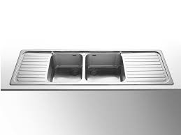 raggio 60 2 bowl sink by alpes inox