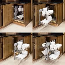 I have two blind corner cabinets one in the kitchen and one in the laundry room both equipped with hinged folding doors and. Kitchen Resources Com Corner Kitchen Cabinet Kitchen Cabinet Storage Kitchen Cabinet Organization