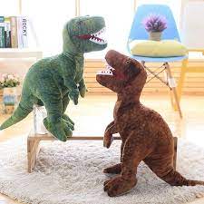 Giant Stuffed Dinosaur Plush Animal In 2020 Dinosaur Plush Toy Dinosaur Plush Plush Animals