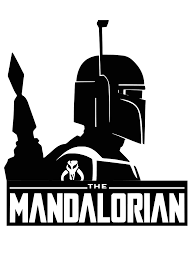 Bbbl the mandalorian helmet kid size boba fett deluxe 3d masks latex cosplay costume halloween party accessories props toys. The Mandalorian Svg For Cricut Star Wars Stencil Star Wars Silhouette Star Wars Art Drawings