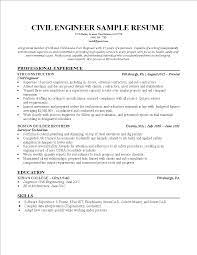 Kostenloses Civil Engineering Student Resume Template