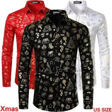Free shipping on many items | browse your favorite brands | affordable prices. Us Size 2020 New Year Christmas Mens Long Sleeve Shirts Xmas Shirts Mens Christmas Clothes Wish