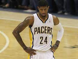 Photo Paul George Donates No 24 Gear To His Old High School Thescore Paul George Basketball Tshirt Designs Houston Basketball