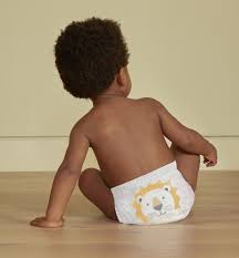 For most of a day, she lost interest in this diapering charlie game, but in the late afternoon she wantet to put me back in a diaper, and i had to let her do it. Eco Nappy Pants Kit Kin