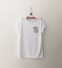 Grab the ends of the shirt from underneath their arms and carefully safety pin those ends together. Pineapple Pocket Tee Tshirt Womens Girls Teens Unisex Grunge Tumblr Instagram Blogger Pinterest Punk Hipster Swag T Shirts For Women Graphic Tee Shirts Fashion