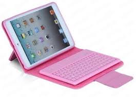 Bluetooth Removable Keyboard And Leather Case For Ipad Mini Pink Ipad Mini Cases Ipad Mini Ipad Case