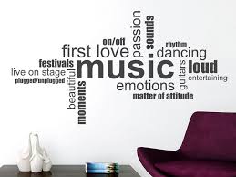 Wandtattoo Music Wortwolke Englische Begriffe Wandtattoo De Wortwolke Wandtattoo Musik Spruche
