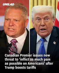 Canadian Premier vows to 'inflict as much pain as possible