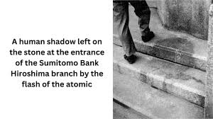 Image result for hiroshima human shadow