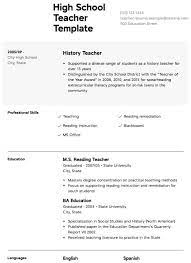 Below is a teacher resume sample that follows proper writing, formatting and layout best practices to get past applicant tracking systems and impress hiring managers. Teacher Resume Samples All Experience Levels Resume Com Resume Com