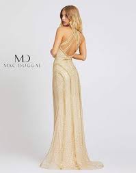 Mac duggal women's long dress with mock neck and split front carwash skirt. Gold Prom Dresses 2020 Juniper Dress Boutique In London Ontario