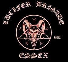 Black And Red Motorcycle Club A Look At The Infamous Lucifer Brigade Motorcycle Club Motorcycle Clubs Motorcycle Gang Biker Clubs