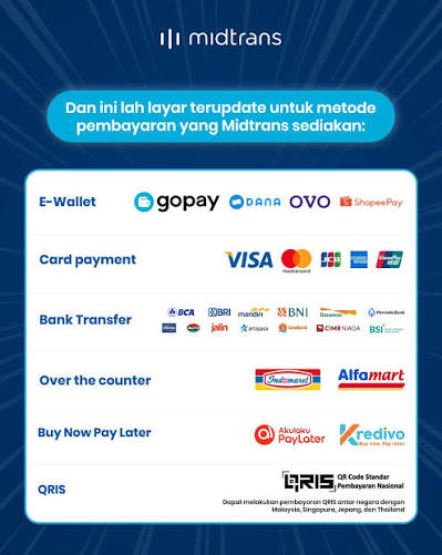 Midtrans | Sekarang Midtrans resmi menjadi payment gateway dengan opsi  pembayaran paling lengkap di Indonesia. Kami baru saja mengintegrasikan...  | Instagram