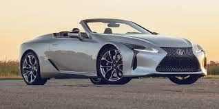 Blind spot monitor with rear cross lexus parking assist sensor (4 front & 4 rear). 2021 Lexus Lc500 Convertible Makes A Fine Flagship