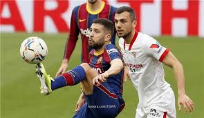 اهداف مبارة برشلونه واشبيليه الدوري الاسباني hd. Snzqurfue12bbm