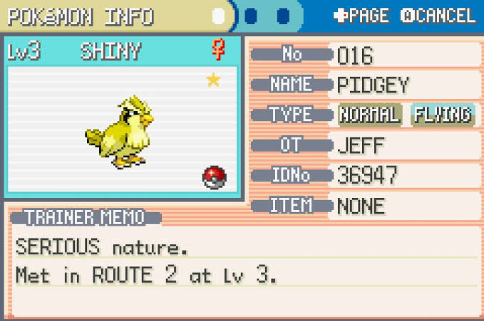Pokémon Shiny
