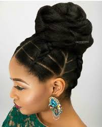 Hair Of The Day Natural Hair Bun Styles Natural Bun Hairstyles Natural Hair Updo