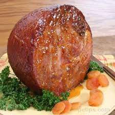 Baked Ham With Apricot Brandy Glaze Recipe Recipe Baked Ham Recipes Baking With Honey
