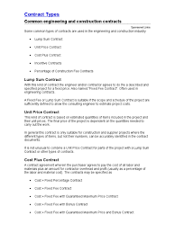 This is the standard industry amount. Tipos De Contratos Contract Types General Contractor Cost