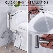 stainless steel bidet sprayer shattaf set in 2021 bidet toilet bidet sprayer bidet
