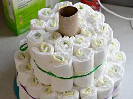 This pampers video is about baby shower food and making monkey cupcakes for a jungle theme baby shower. Fun And Easy Diaper Cake Great For Baby Showers Gifts