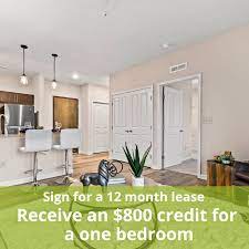 A Special For April Sign A Lease For A One Bedroom And Receive A Credit Luxury Apartments Apartment Living One Bedroom