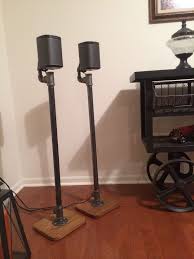 Pin By Bill Christensen On Inside Stuff Speaker Stands Diy Surround Sound Speaker Stands Speaker Stands