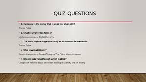 Only true fans will be able to answer all 50 halloween trivia questions correctly. Cryptocurrency Lesson Plan Bitcoin Activity With Quiz Key Tpt