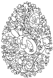 Mandalas Huevos De Pascua Para Colorear
