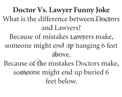 Your dog was loose and stole a roast from me today. the lawyer, without a word, writes the butcher a check for $8.50. Funny Jokes On Lawyers In Hindi