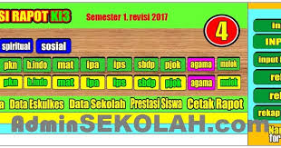 Sungguh ini sangat bermanfaat sekali. Download Aplikasi Raport K13 Kelas 4 Sd Semester 1 Dan 2 Update Terbaru Admin Sekolah