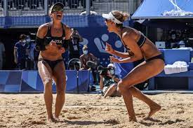 Beach volleyball duo april ross and alix klineman, the dream of an olympic gold medal started with a risk. Mvq Ckwanoc1gm