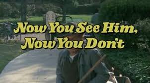 Now You See Him, Now You Don't (1972) – The Great Disney Movie Ride