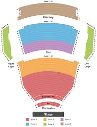 Tennessee Performing Arts Center Seating Chart Nashville