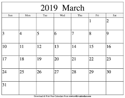Calendar For March 2019 June Calendar Printable March Calendar Printable Free Printable Calendar Templates