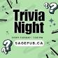Trivia Night — Sage Pub & Liquor Store event image