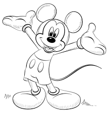 Dibujos Para Colorear Mickey