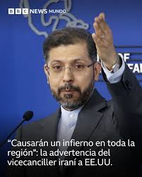 Si EE.UU. entra a la guerra, habrá "un infierno en toda la región" 👉  https://bbc.in/3HQylQB