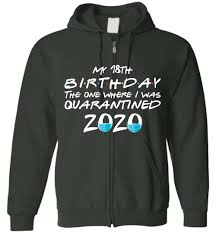 Becoming a man on his 18th birthday is a big deal for most fellas. My 18th Birthday Birthday Zip Up Hoodies For Women Men 18th Birthday Gifts For Her Him Friends Hoodie Friends Tv Show Apparel